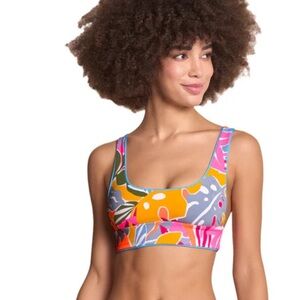 Maaji Bluetooth Donna Sporty Reversible Bralette Bikini Top small